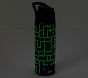 Mackenzie PAC-MAN Glow-in-the-Dark Water Bottle