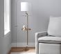 Open Box:  Polished Tray Floor Lamp