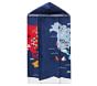 World Map Kid Beach Hooded Towel UPF 50+