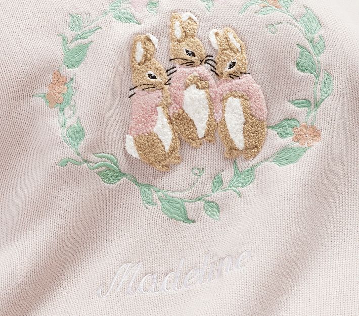 Biglietto Di Battesimo Personalizzato Per La Sorellina Di Peter Rabbit - Foto 4