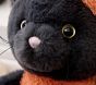 Jack-O&rsquo;-Lantern Black Cat Plush