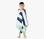 Rugby Stripe Shark Kid Beach Towel UPF 50+