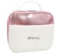 Colby Pink Metallic Sherpa Cold Pack Lunch Box