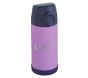 Mackenzie Insulated Water Bottle Lavender Solid Navy Trim