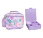 Mackenzie Lavender Floral Blooms Adaptive Lunch &amp; Bento Bundle, Set of 2