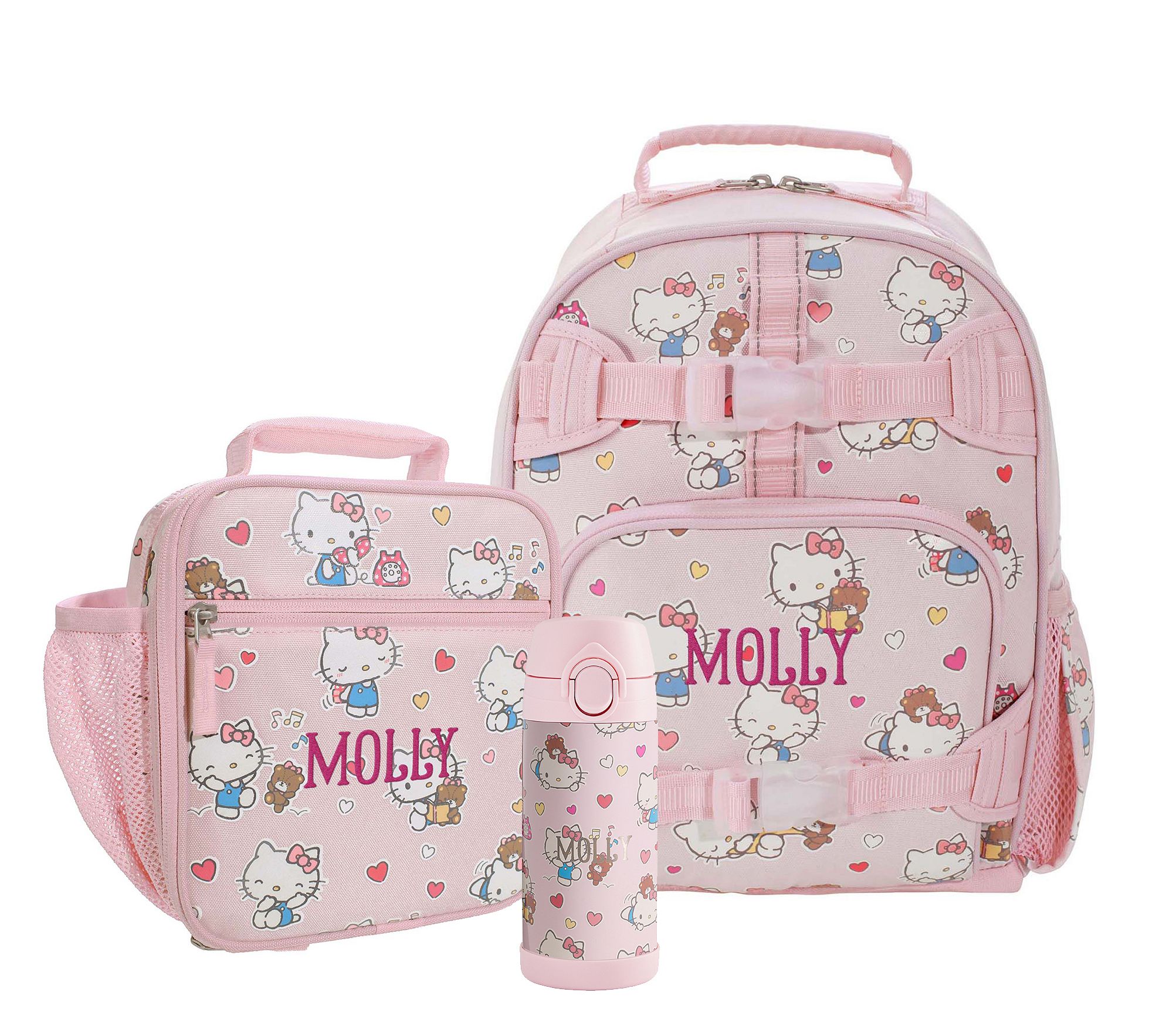 hello kitty backpacks wholesale Rainbow Skies Hello Kitty Bag Set Wholesale Hello Kitty Rainbow Skies (MV)  Gift Bag Set For