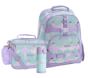 Mackenzie Aqua Glitter Dot Ballerinas Cold Pack Lunch Bundle, Set Of 3