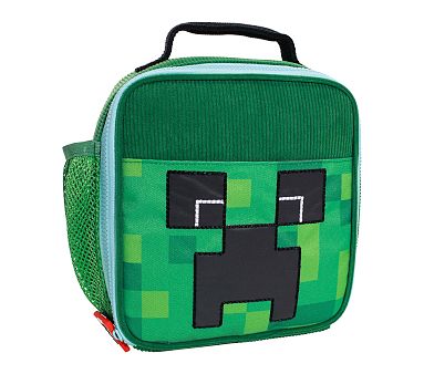 Mackenzie Minecraft™� Creeper Critter Glow-in-the-Dark Classic Lunch Box