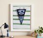 Jordan Connelly Go Team Flag Framed Wall Art (24&quot; x 19&quot;)