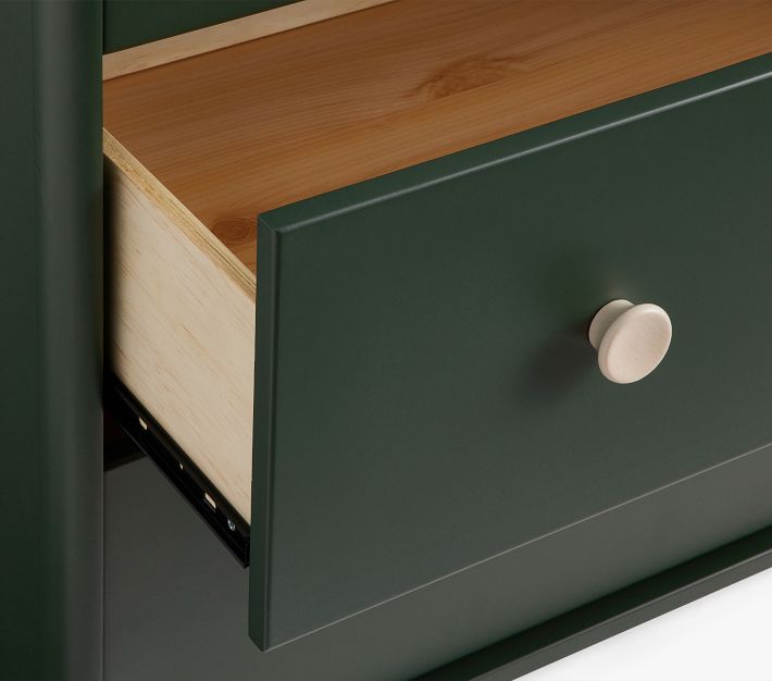 Babyletto 3-Drawer Changing Table Dresser - Forest Green