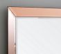 Blush Beveled Glass Rectangle Mirror