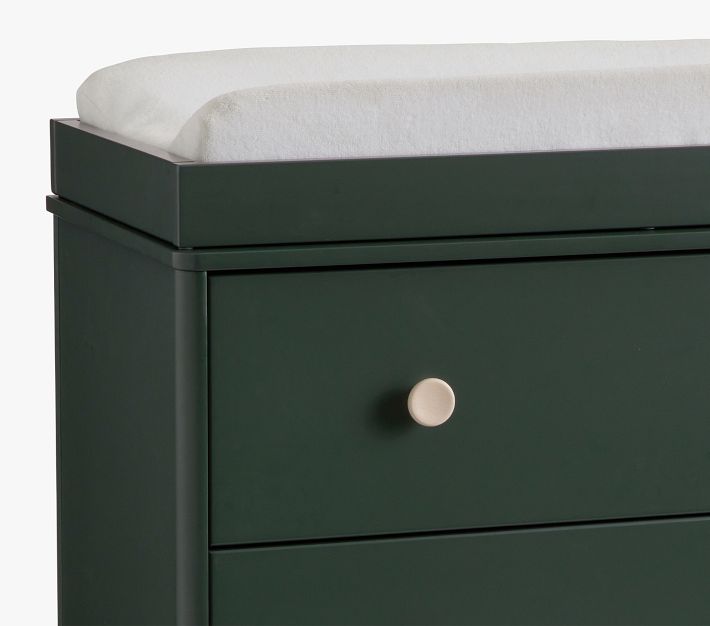 Babyletto 3-Drawer Changing Table Dresser - Forest Green