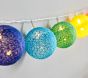 FLOUR SHOP Rainbow Pom Pom String Lights