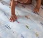 Airplanes Organic Crib Fitted Sheet