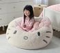 Anywhere Beanbag™, Hello Kitty® Faux Fur Ivory