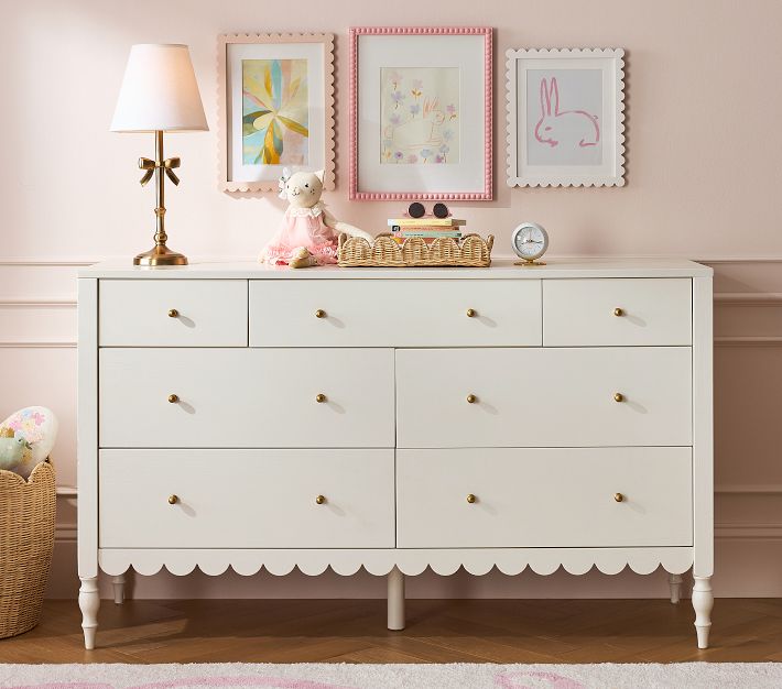 Penny Extra-Wide Dresser, French White