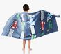 Train Reversible Kid Beach Towel UPF 50+
