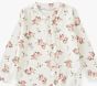 Emily &amp; Meritt Cabbage Roses Organic Cotton Baby Pajama