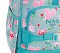 Mackenzie Aqua Garden Bunnies Backpacks
