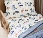 Heritage Construction Organic Toddler Sheet Set