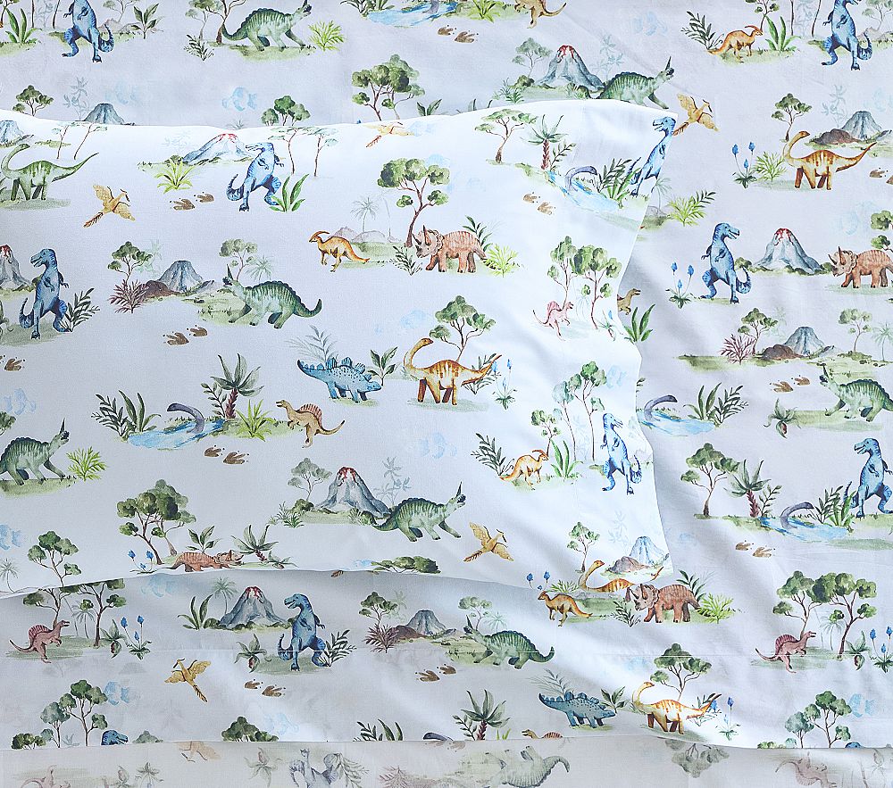 Daniel Dino Organic Toddler Sheet Set