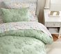 Textured Daisy Jacquard Duvet Cover &amp; Shams