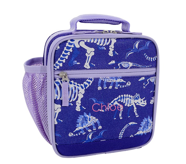 Purple Dino Bones Glow-in-the-dark, Mackenzie Classic Lunch Box