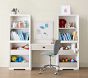 Callum Desk Wall Storage System With Bulk Bins &amp; Cubbies