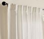 Open Box: Evelyn Light Filtering Panel, 44"W x 90"L - White