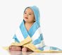 Rugby Stripe Submarine Beach Hooded Towel UPF 50+