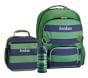 Fairfax Green/Navy Stripe Backpack &amp; Lunch Bundle, Set Of 3