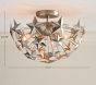 Shooting Star Semi Metal Flush Mount (17")