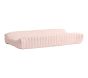 Open Box: Organic Pickstitch Changing Pad Cover - Blush