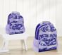 Mackenzie Purple Dinosaur Bones Glow Glitter Backpacks