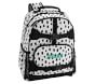Mackenzie Black &amp; White Brushstroke Dot Backpacks
