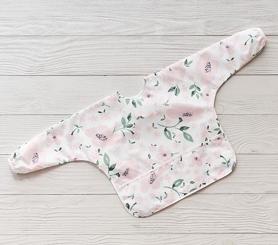 Meredith Floral Smock Bib