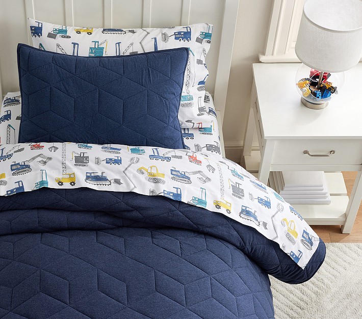 Couette Star Wars Pottery Barn Kids – Millenium Falcon X-Wing – Taille Twin 68x86