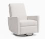 Open Box: Phoenix Swivel Glider Recliner, Power - Brushed Chenille, Dove,