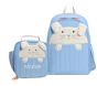 Mackenzie Blue Bunny Backpack &amp; Lunch Bundle, Set of 2