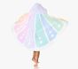 Rainbow Shell Kid Beach Hooded Towel UPF 50+