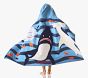 Shark Bite Kid Beach Hooded Towel UPF 50+
