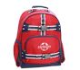 Mackenzie Red Navy Trim Solid Backpacks