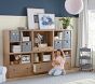 Cameron Stow-Away Desk With Cubbies Wall Storage System