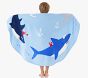 Sharks Round Kid Beach Towel UPF 50+