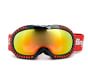 Red Icicle Spike Ski Goggles
