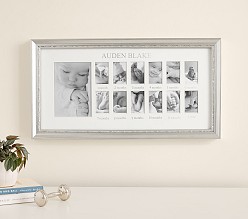 Silver Leaf First Year Frame (11.5" x 22")