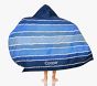 Tie-Dye Stripe Kid Beach Hooded Towel UPF 50+