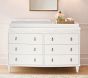 Adeline 6-Drawer Dresser &amp; Topper (56w x 21d")