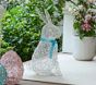 Lit Rattan Easter Bunny Outdoor Decor
