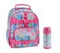 Mackenzie Lilly Pulitzer Mermaid Cove Backpack &amp; Water Bottle Bundle, Set of 2